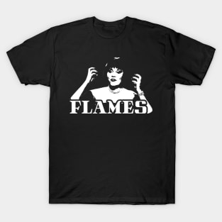 Flames - Clue Movie Pop Art T-Shirt